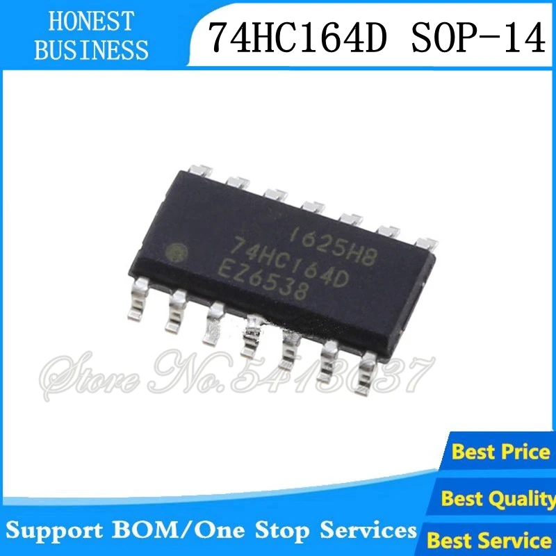 50 шт. 74HC164D 74HC164 SOP8 SN74HC164DR SN74HC164 SOP14 SMD