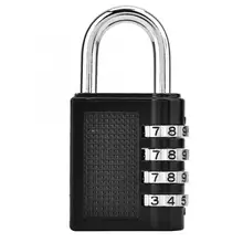 Замок с паролем 4-разрядный Комбинации подвесной замок с паролем тренажерного зала с выдвижными ящиками замок умный замок
