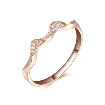

Set Of Diamond Rings 18K Gold Rose Gold Wedding Marry Lady Diamond Ring Genuine Platinum Gold Diamond Ring Custom