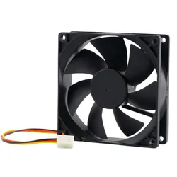 Refroidisseur de ventilateur 12V 3 broches 9cm 90x25mm 90mm 65 CFM DC PC, dissipateurs de chaleur CPU 
