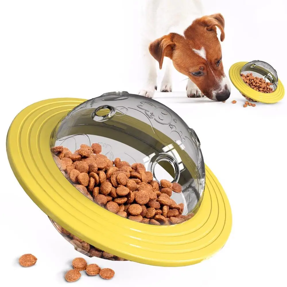 

Pet UFO toy food distribution IQ chase ball