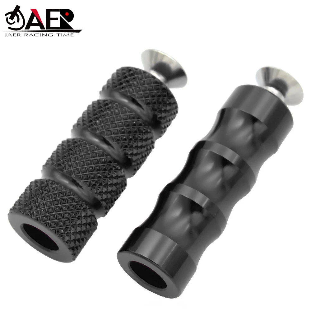 Motorcycle CNC Universal M6 Racing Gear Shift Lever Peg Brake Pedal Shifter Foot Pegs Motorbike Footrests Footpeg motorcycle footrests motorcycle foot pedals