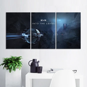 

EVE Online Video Games Art HD Wall Picture for Bedroom Decor,Unframed