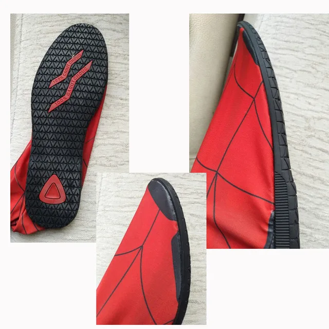 Only Soles Новинка, костюм Человека-паука для косплея, костюм супергероя, человека-паука, зентай, боди, спандекс, костюмы на Хэллоуин для мужчин/детей - Цвет: Only Soles