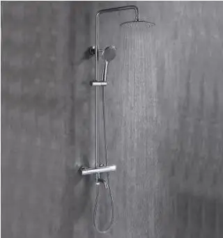 thermostat shower E Dofaso chorme или черный термостат для ванной, безопасный для семьи термостат для душа, смеситель для душа 5 лет, гарантия качества vavle - Цвет: thermostat shower E