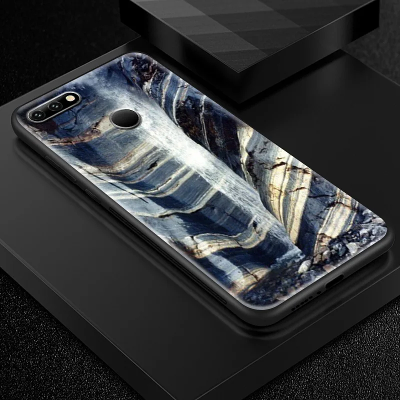 W282 Закаленное стекло чехол для iPhone 7 8 5 5S SE 6 6S Plus X XR XS MAX TPU Frame Capa для OnePlus 6 6T 7 3T 5 5T 7 Pro защитная оболочка - Цвет: W282