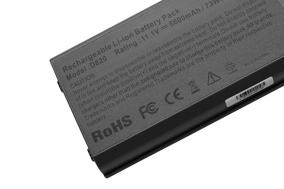 6600 мАч аккумулятор для ноутбука Dell 451-10308 451-10309 451-10326 451-10327 CF623 CF704 CF711 DF192 DF230 DF249 FF231 FF232 GX047