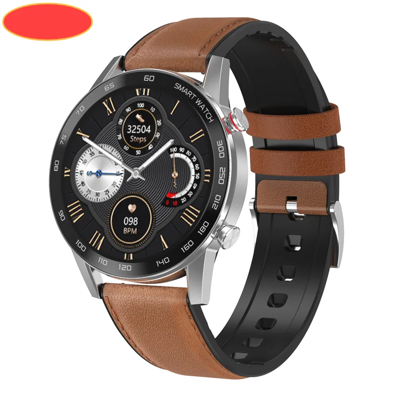 DT95 Bluetooth Calling Smart Watch Men Heat Rate Monitor 360*360 HD IPS Screen IP68 Waterproof Sports Smartwatches