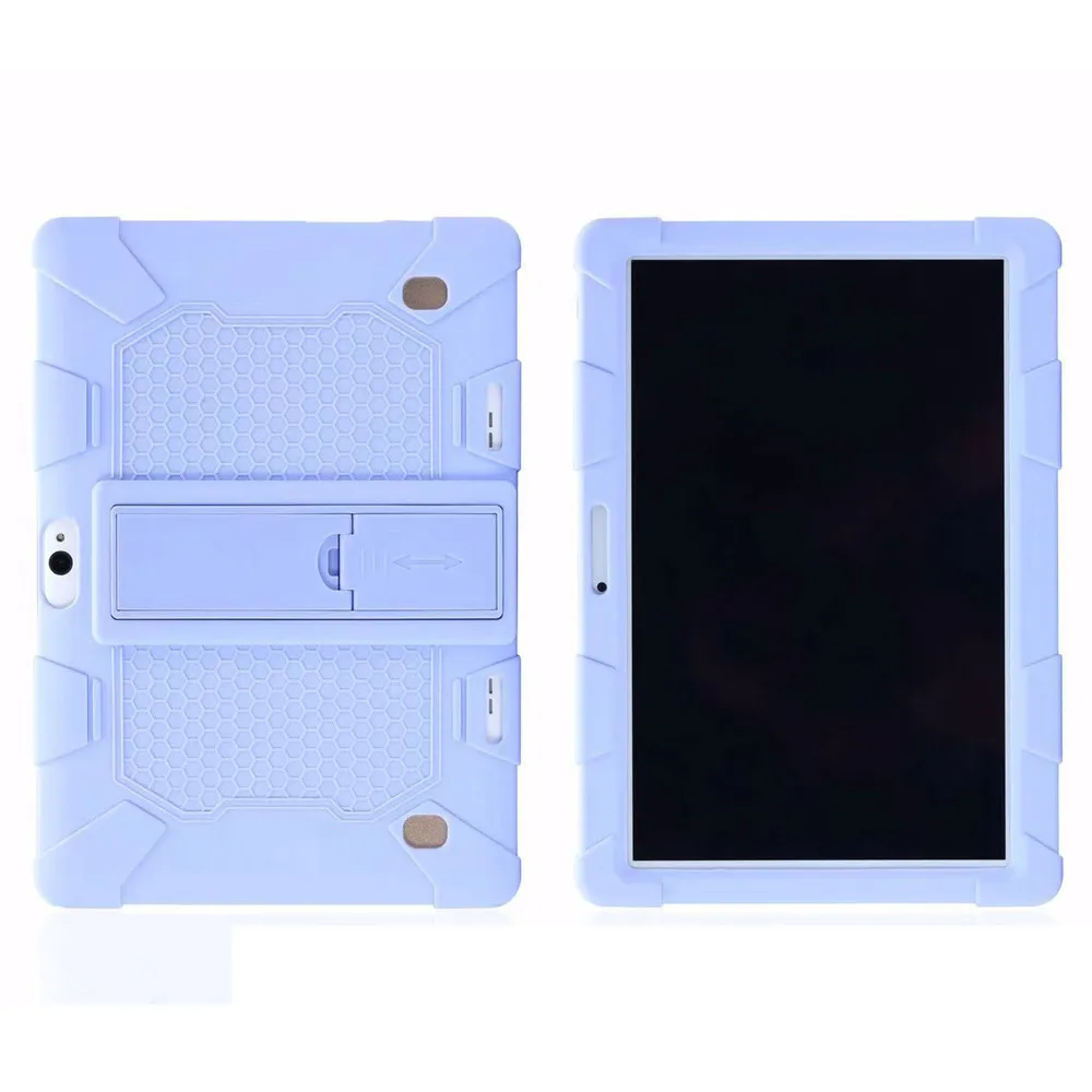 Универсальный силиконовый чехол для 10 10,1 дюймов Android Tablet PC, противообрастающий Настольный кронштейн, силиконовый защитный чехол