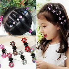 Детская повязка на голову для маленьких девочек; аксессуары для маленьких волос; маленький зажим; мини-зажим для маленькой принцессы; головной убор и заколка для волос