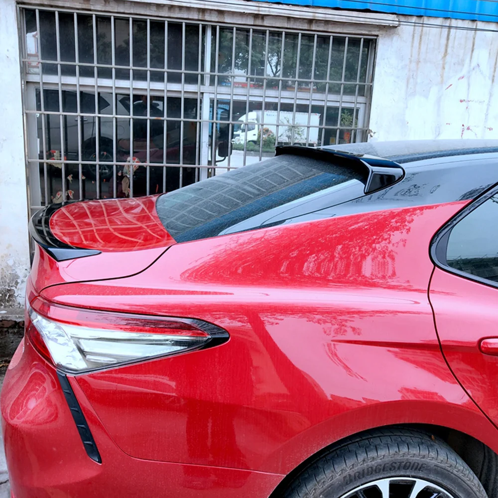 AITWATT для Toyota Camry, черный спойлер на крышу, высокое качество, абс материал, крыло автомобиля, грунтовка, цветной спойлер на крышу, автомобильный стиль