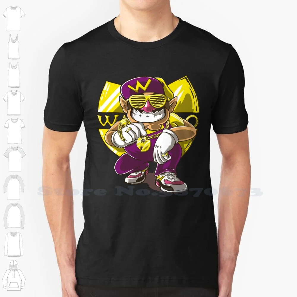 Wa-Custom Divertente Vendita Calda Tshirt Wario Ario Ario Ario Super Super Super Super Super Super