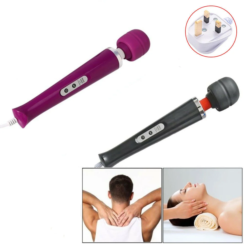 

Magic Wand 10 Speed Motor Massager Foot Head Full Body Massage Magic Wand US Plug Purple