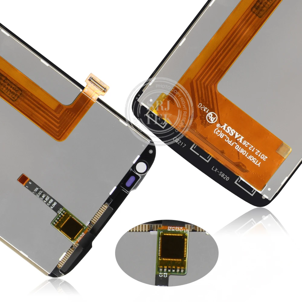 Продажа Оригинальный новый черный белый красный для lenovo S820 lcd кодирующий преобразователь сенсорного экрана в сборе запасные части для lenovo S820 диспле...