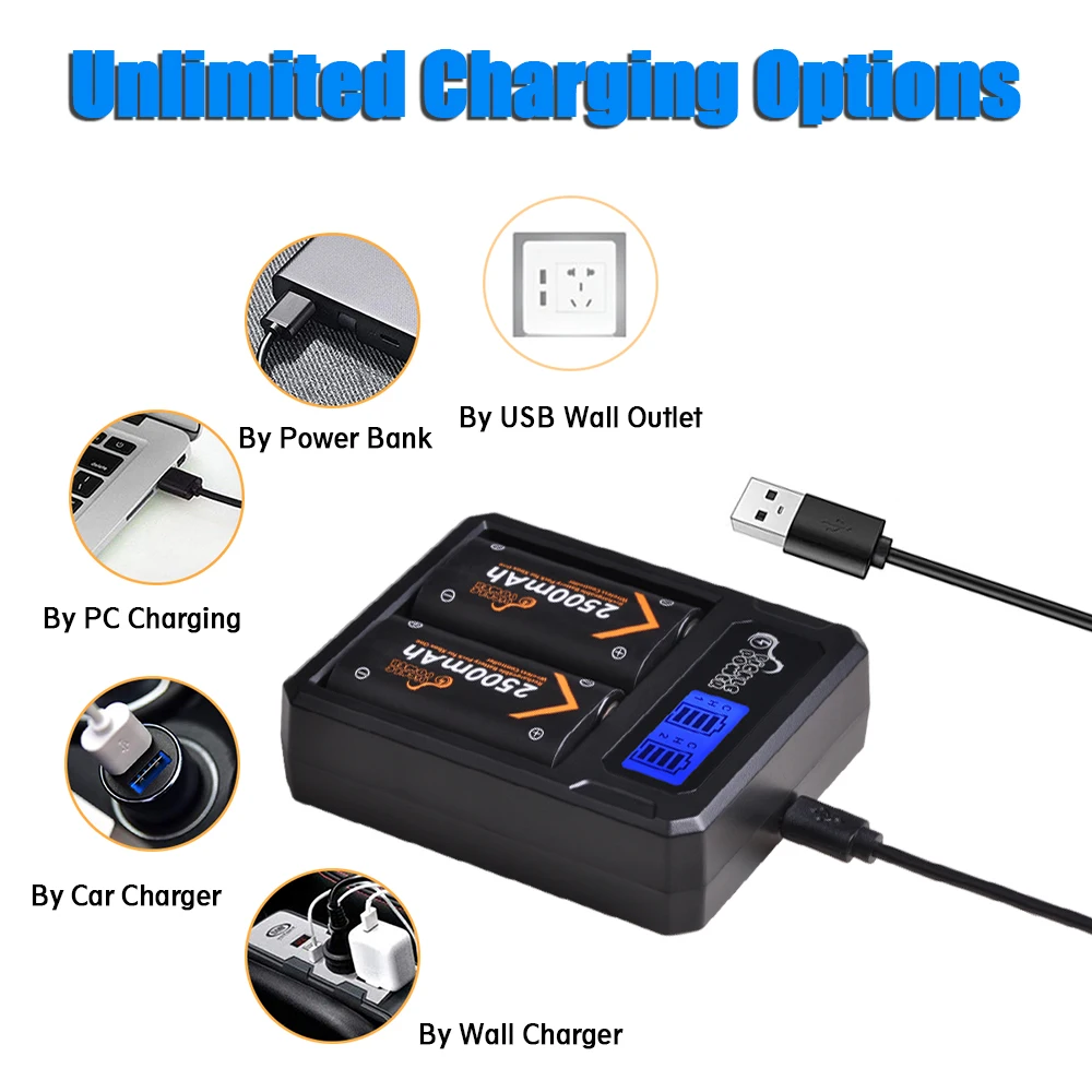 xbox one battery Unlimited Charging Options
