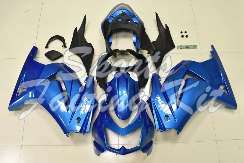 Пластиковые обтекатели для Ninja 250R 2008 2014 Blue Обтекатели EX 250 2010 обтекатель EX250 11