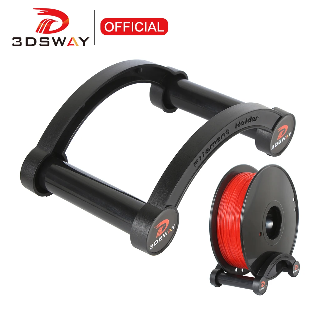 Filamento Titular Pla Abs Material Rack Carretel Prateleiras Peças de Impressora 3d Flexível Assento Bandeja Suportes Suprimentos 3dsway-tabletop