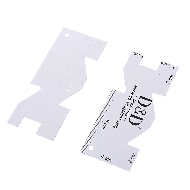 Metal Hem Measurement Hand Gauge Sewing Gauge With Graduations For Patchwork