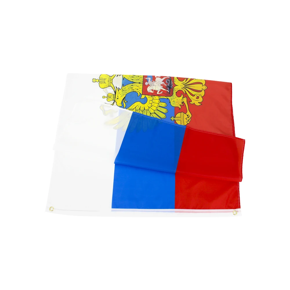 Yehoy 90x135 см Передняя Российская национальная эмблема двусторонний российский