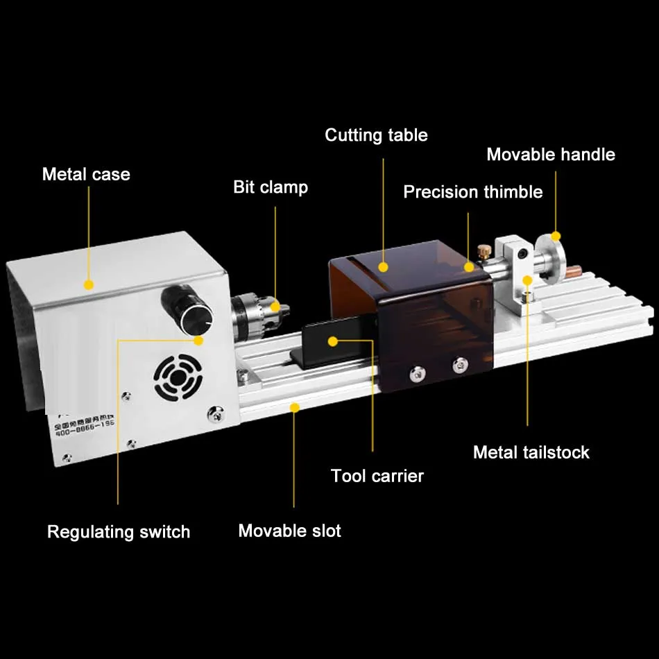 Токарный станок 多機能家庭用小仏ビーズマニュアル教育旋盤、ボール研磨と研磨ミニ旋盤 AliExpress