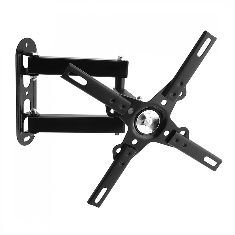 AABB-15-40 Inch Retractable TV Wall Mount Bracket Loading 15Kg Full Motion for Flat Screen Up To 200X200Mm | - Цена: 