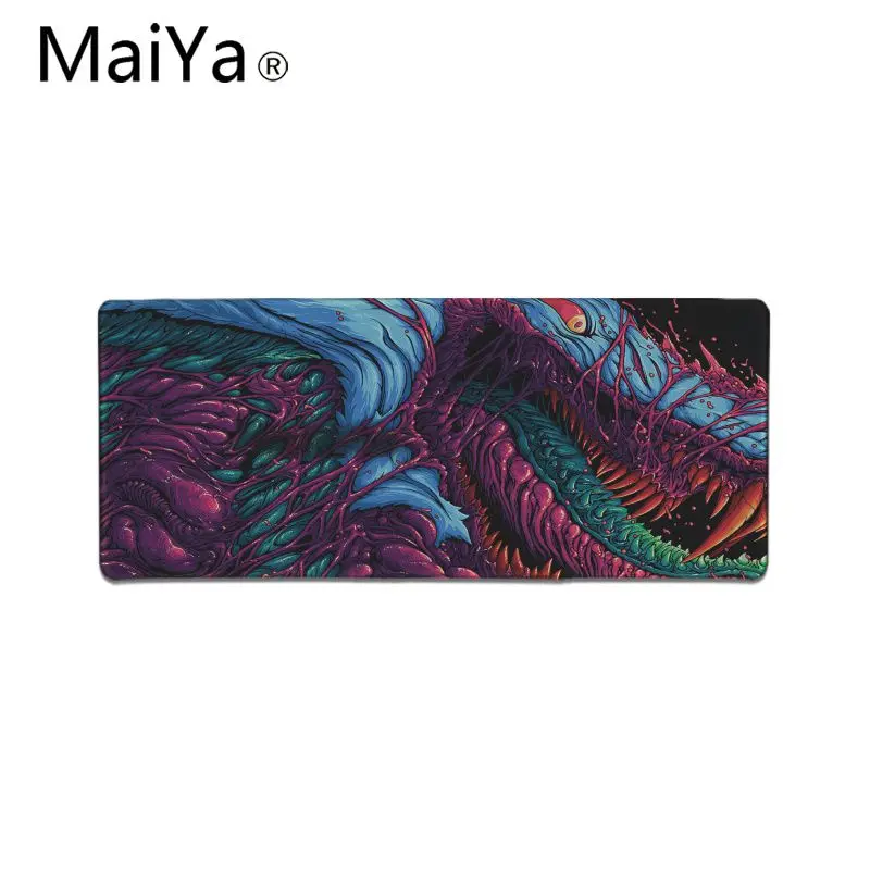 Игровой коврик MaiYa Hyper Beast CS GO из натурального каучука, игровой коврик для мыши, Настольный коврик, русский резиновый компьютерный игровой коврик для мыши, Настольный коврик