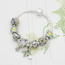 Mingshang, сделай сам, ювелирное изделие, дизайн, высокое качество, серебрянное покрытие, браслет, преуспевающая ситуация, очаровательный браслет, женский браслет, подарок