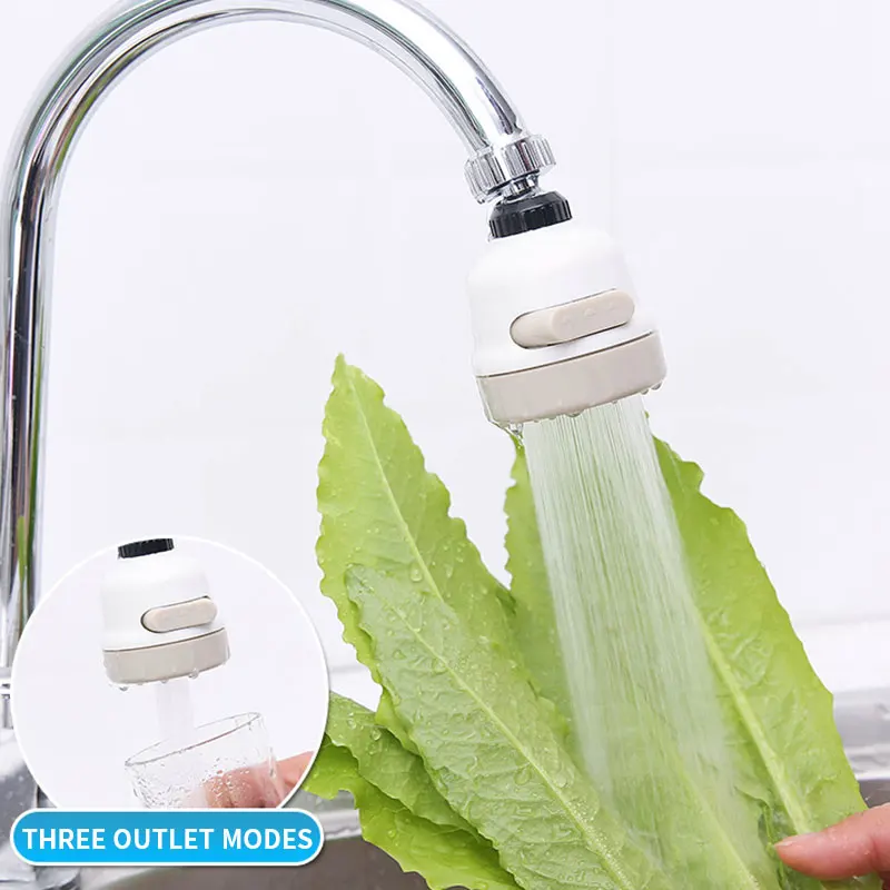 

Tap Aerator Diffuser ABS Silicone Bathroom Faucet Nozzle Filter Faucet Adapter Kitchen Sink Water Saving Sprinkler