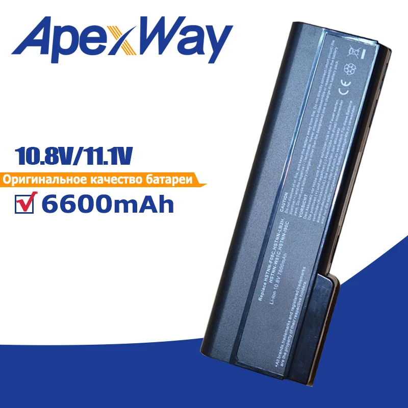 6600Mah Ping Batteria Del Computer Portatile Per Hp Elitebook 8460P 8460W 8560P Probook 6360B 6460B 6465B 6560B 6565B