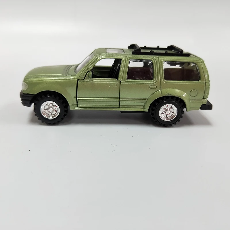 1/43 специальный литой металлический Американский внедорожник серый зеленый красный игрушечный домашний дисплей Коллекционная модель можно открыть игрушечный автомобиль