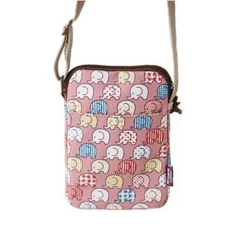 

Cartoon Print Women Shoulder Bag Animal Bags for Women 2020 Canvas Crossbody Messenger Bag Simple Light Mini Purse Unisex New