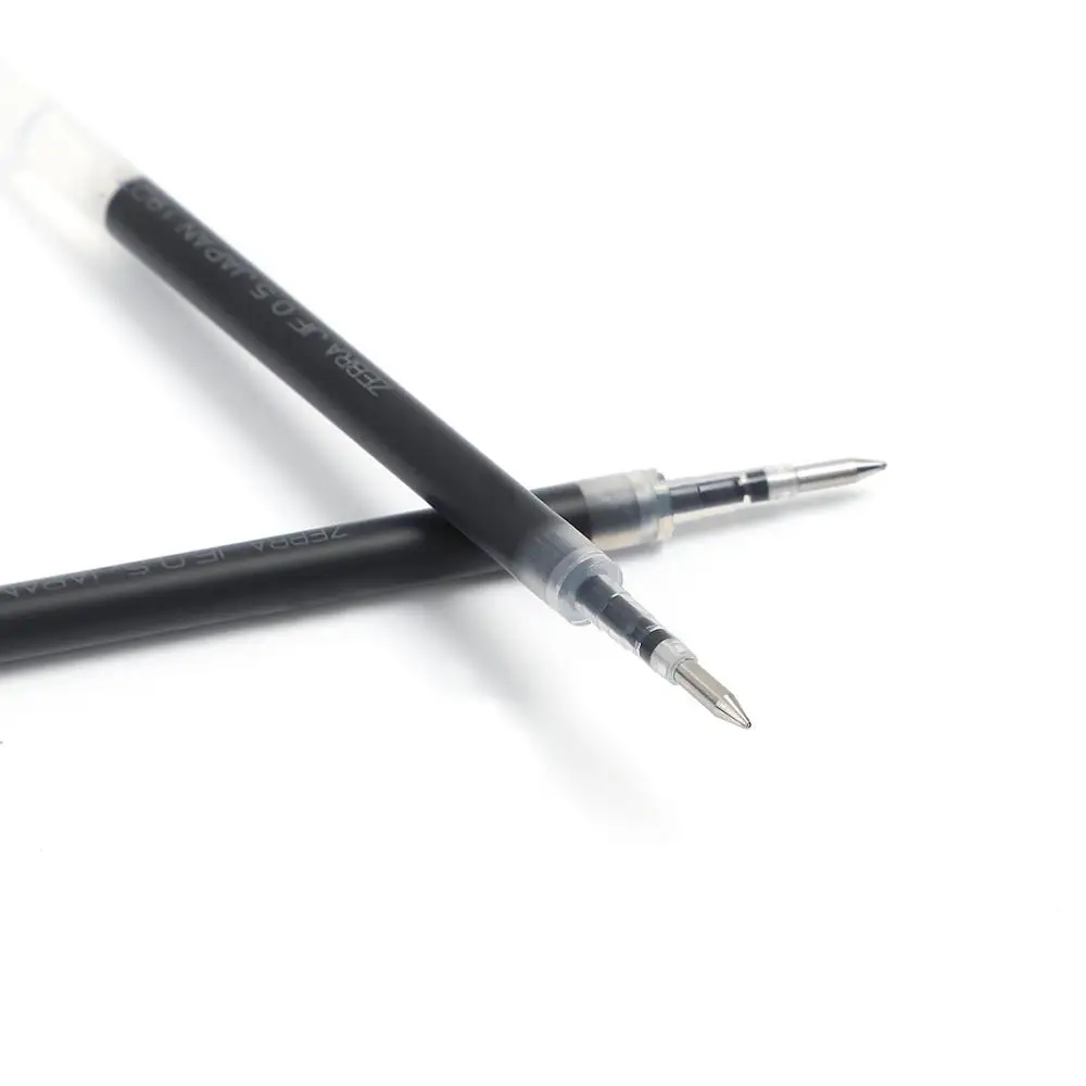 10 шт./компл. 0,5 мм Япония Zebra Sarasa JF5-BK-BM гелевая ручка, быстро сохнут, ручка с чернилами стандартных цветов пополнения чернил письмо подходят для JJ15 JJ77 JJZ33 JJ88