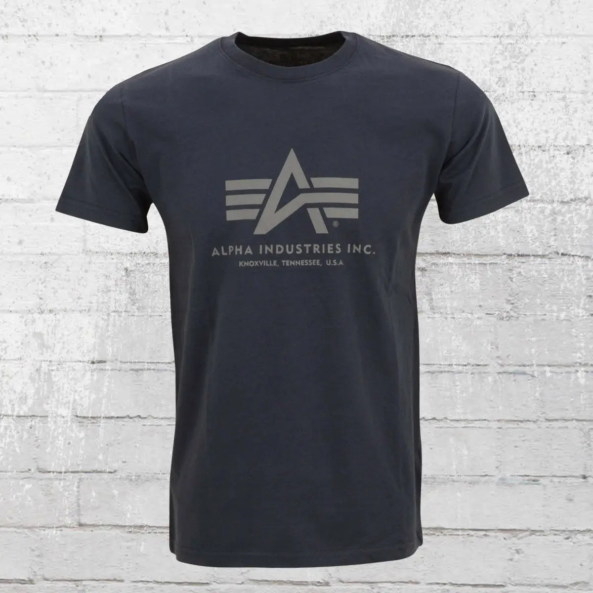 Alpha Industries/футболка mйnner Basic dunkel blau Herren Мужская футболка rep blue |