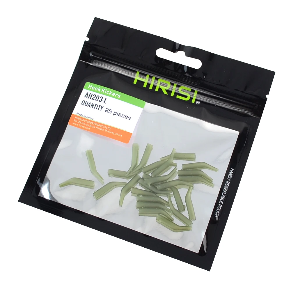 25Pcs Karpfen Angeln Haken Hülse Haar Rig Linie Aligner Ärmeln Karpfen Angeln Zubehör AH202 – Detail 8