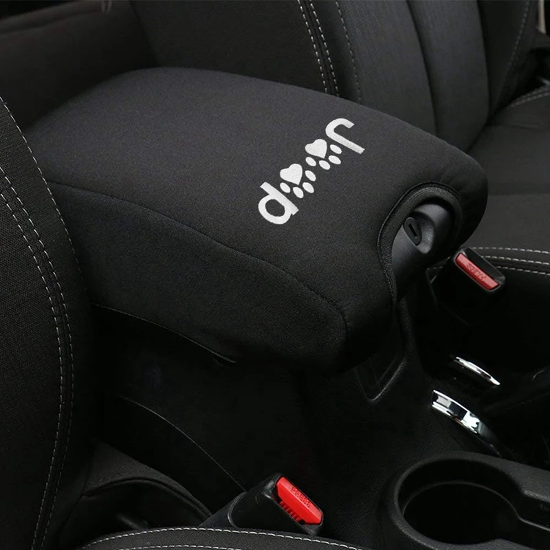 Центральная консоль подлокотник Накладка для Jeep Wrangler Jk Sahara Sport Rubicon X& Unlimited 2011 2012 2013 Blac