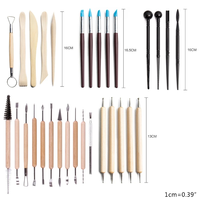 6Pcs/set DIY Clay Sculpting Tools Kit Wax Pottery Ceramics Carving Tool Art  Craft Clay Modeling Sculpture Carving Knife Tool Set - AliExpress