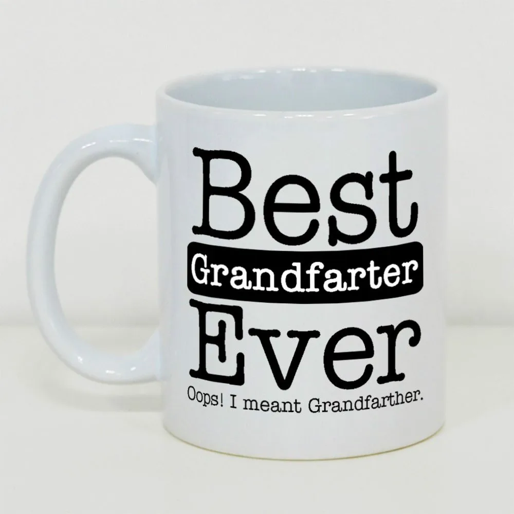 Лучший Grandfarter когда-либо я значил дед пердит 11 унций смешная кофейная кружка
