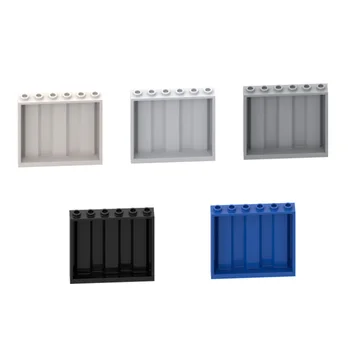 

BuildMOC 23405 1x6x5 slotted wall ldd23405 Building Blocks Parts DIY Educational Tech Parts Toys