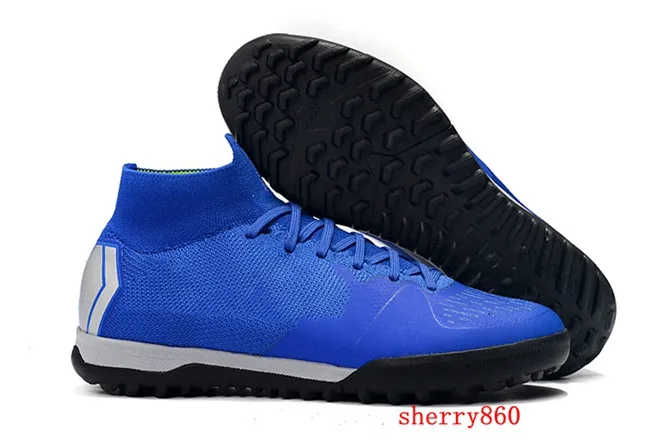 Мужские оригинальные футбольные бутсы SuperflyX VI CR7 Neymar Elite TF футбольные бутсы Superfly turf футбольные бутсы Дешевые Новые