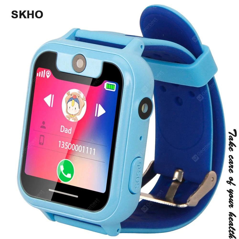 

SKHO S6 VS S10 LBS Kid Smart Watch Children SOS Call Location Finder Locator Tracker Anti Lost Monitor For Children Smart Watch