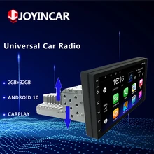 7 pollici singolo 1 Din Android 10/9.1 autoradio lettore multimediale navigazione GPS Stereo Carplay BT WIFI FM regolabile universale