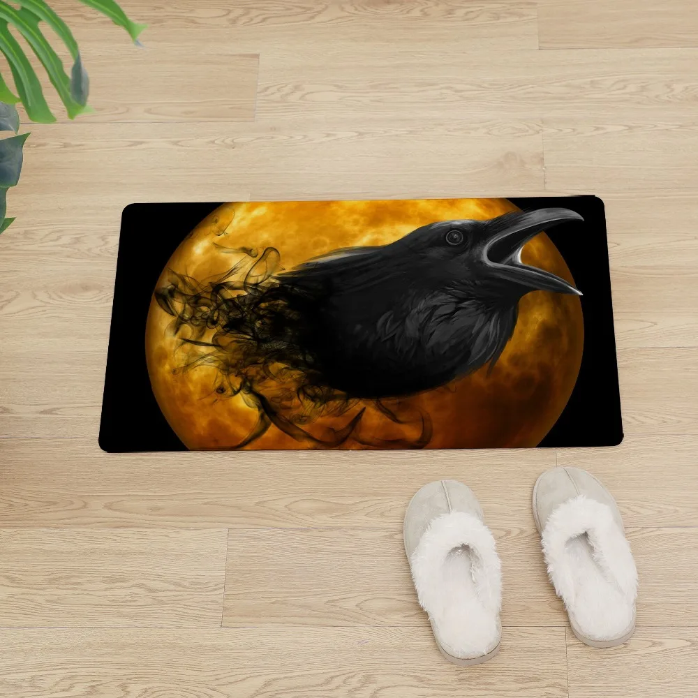 Halloween Entrance Doormat Kitchen Mat For Floor Door Mats Non-slip Home Mat PVC Soft Skin Waterproof Rug Welcome Carpet