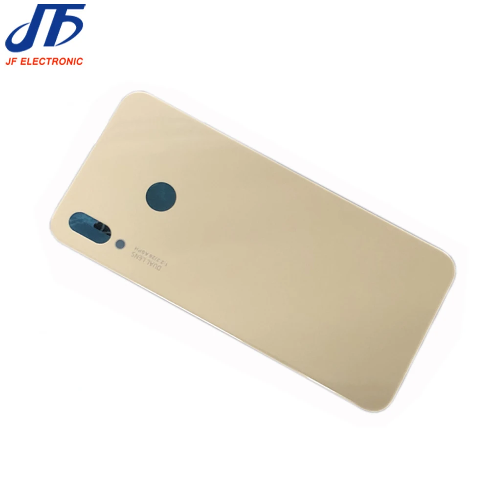 10 шт./лот задняя крышка батарейного отсека Замена для huawei P20Lite/Nova 3e задняя крышка корпуса Стекло шасси задняя крышка+ наклейка