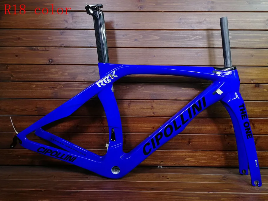 R18 color Cipollini RB1K the one T1100 3k карбоновая рама для шоссейных гонок набор углеродных велосипедов Размер XXS-XL может быть XDB DPD корабль - Цвет: R18 color