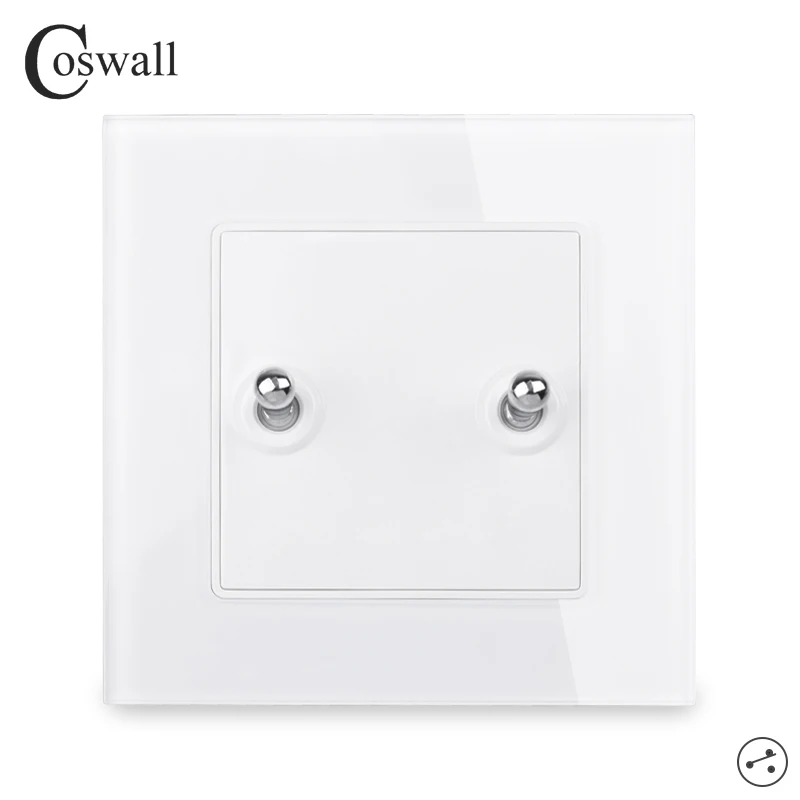Coswall простая модная рамка из хрустального стекла 2-позиционный тумблер