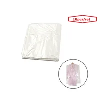 10 шт./лот очень хорошо, чтобы Применение бесцветная прозрачная Домашняя одежда защита, костюм, покрытие чехол пыле сумки для хранения протектор