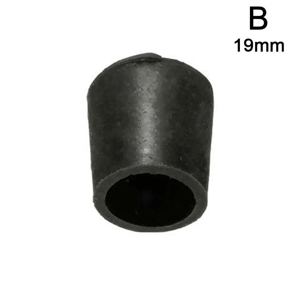 B 19MM 4 шт PE пластиковые круглые колпачки на ножки стула покрывает резиновые защитные накладки для ног накладки для ножек мебели 16 мм/19 мм/25 мм/30 мм - Цвет: B 19MM