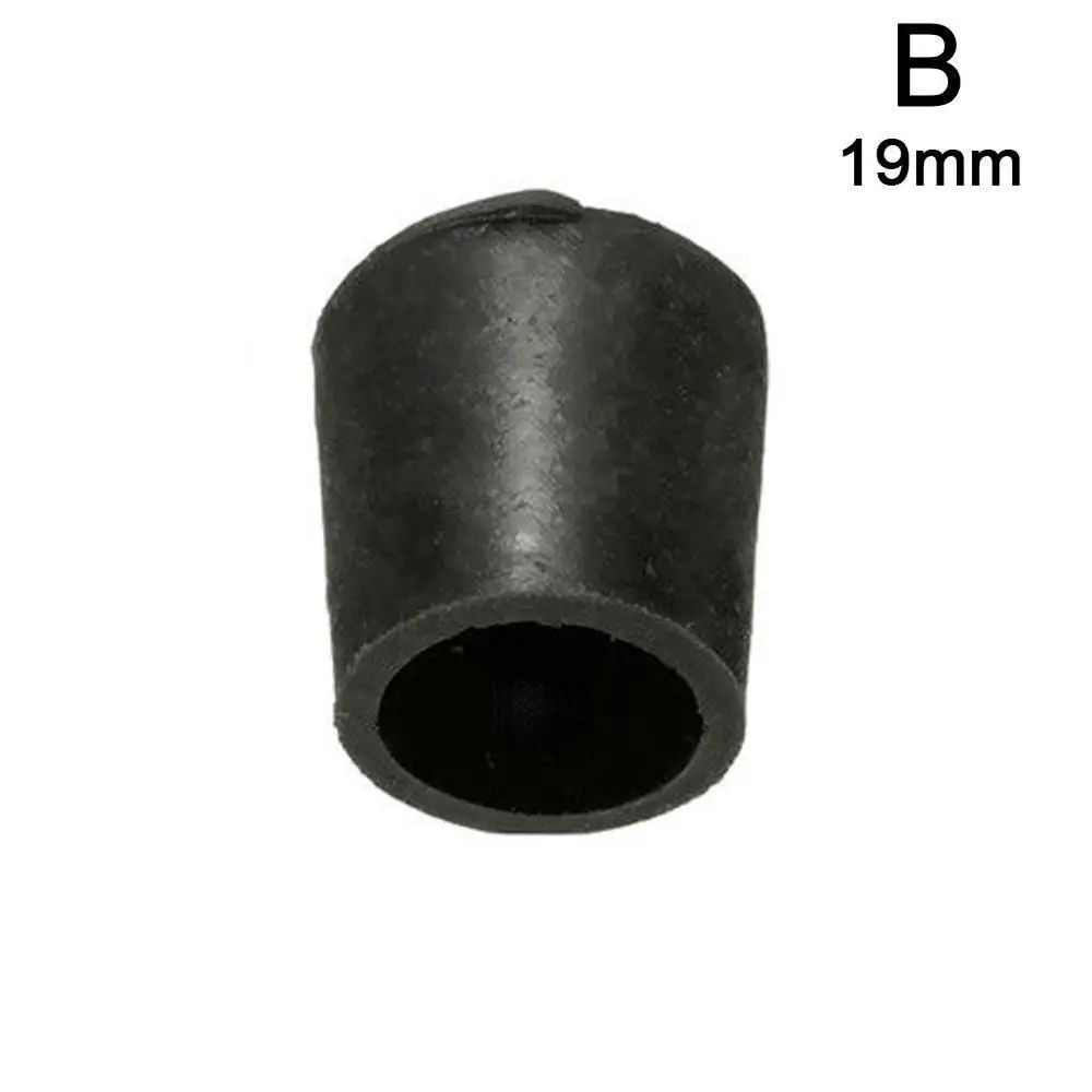 4 шт PE пластиковые круглые колпачки на ножки стула покрывает резиновые защитные накладки для ног накладки для ножек мебели 16 мм/19 мм/25 мм/30 мм - Цвет: B 19MM