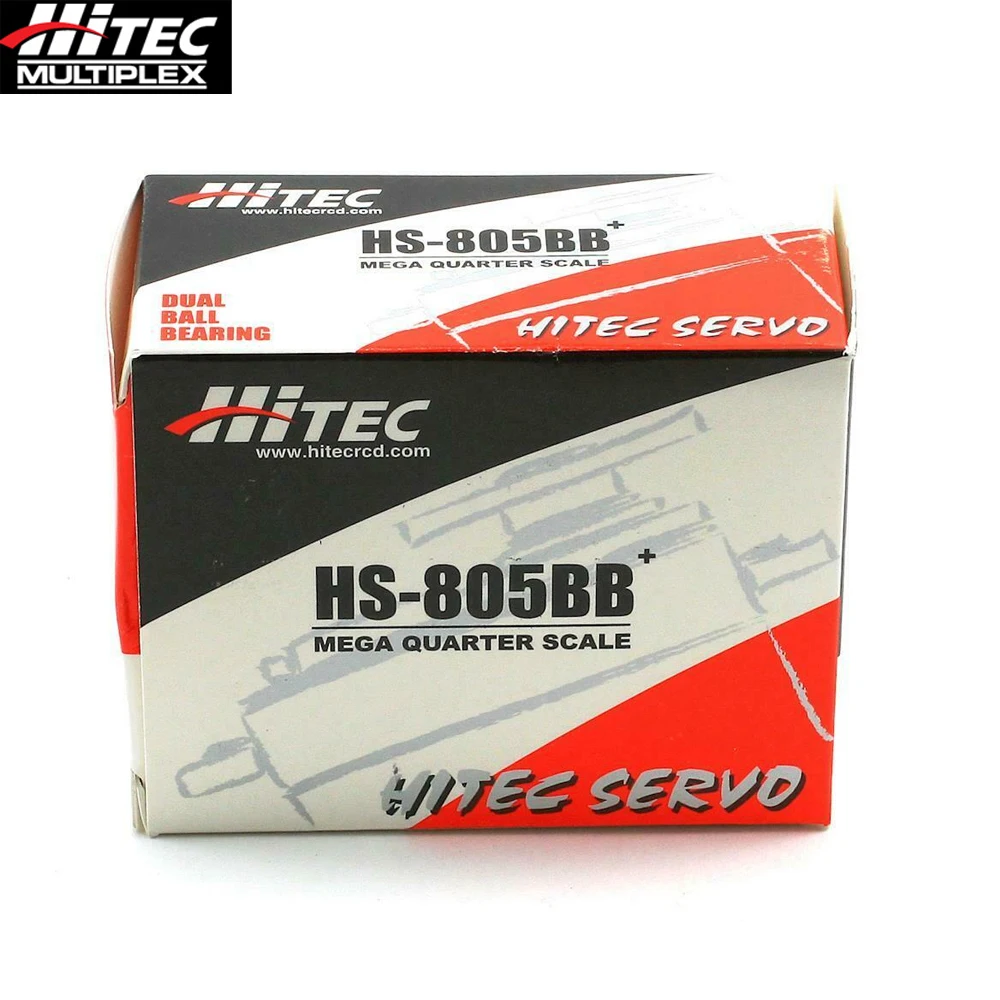 Hitec HS 805BB + 152g/24 7 кг/.14 сек. Большой большой крутящий момент в масштабе 2BB Аналоговый