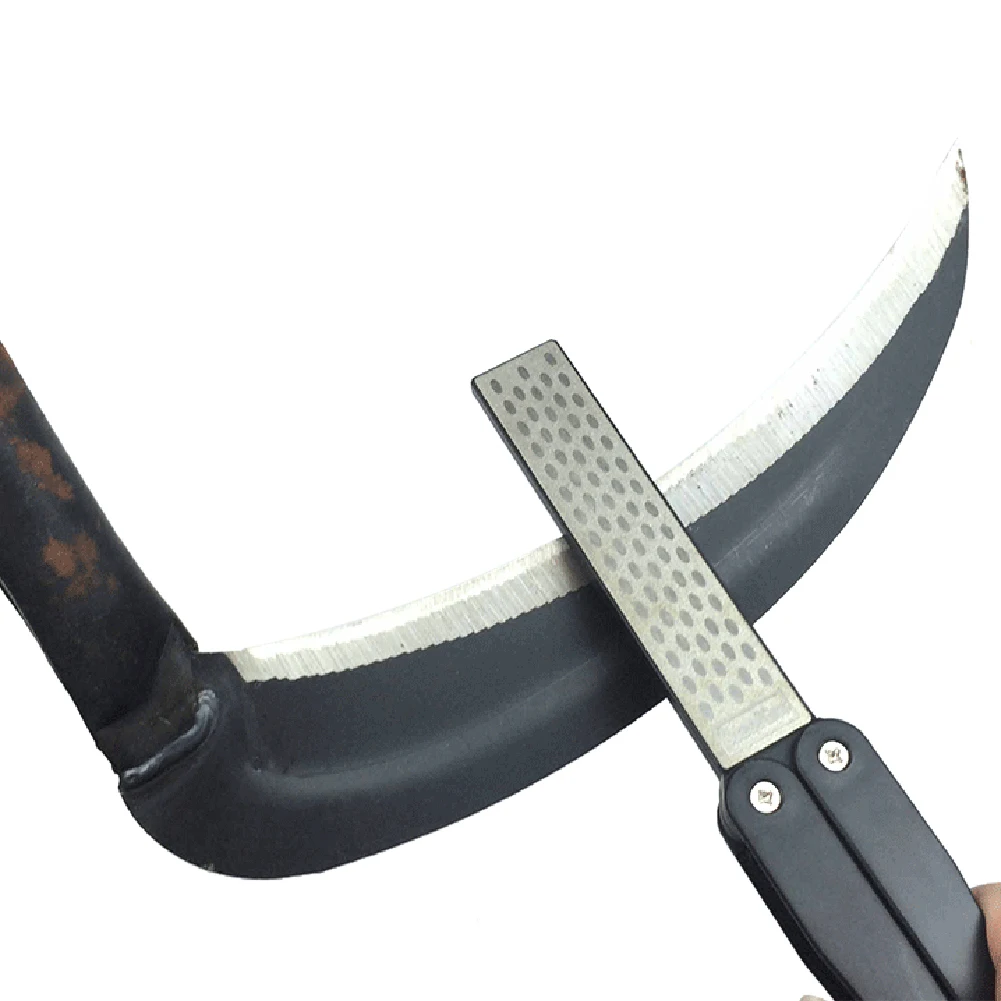 Kitchen-Knife-Sharpener-Whestone Foldable Pocket Professional Diamond Sharpener Double Sided Whestone Grindstone Repair Tools